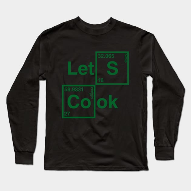Breaking Bad - Let's Cook Long Sleeve T-Shirt by RebelPrint